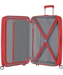 American Tourister suur reisikohver Soundbox Spinner Expandable 77cm, punane price and information | Suitcases, travel bags | hansapost.ee