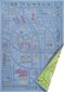 Narma kahepoolne smartWeave® šenillvaip Ülejõe, sinine-roheline, 100 x 160 cm цена и информация | Vaibad | hansapost.ee