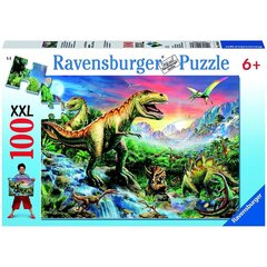 Ravensburger pusle 100 tk Dinosaurused hind ja info | Pusled lastele ja täiskasvanutele | hansapost.ee