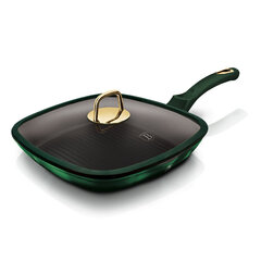 Berlinger Haus Metallic Line Emerald гриль сковорода, 28 см цена и информация | Cковородки | hansapost.ee