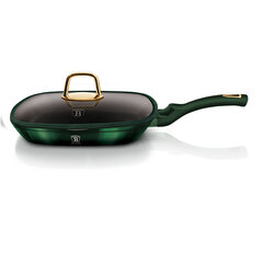 Berlinger Haus Metallic Line Emerald гриль сковорода, 28 см цена и информация | Cковородки | hansapost.ee
