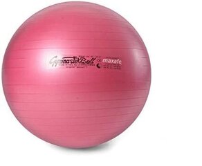 Гимнастические мячи Original Pezzi Gymnastik Ball Maxafe 75 см, красный цена и информация | Гимнастические мячи | hansapost.ee