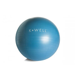 Гимнастический мяч KWELL 75 см, синий цена и информация | Гимнастические мячи | hansapost.ee