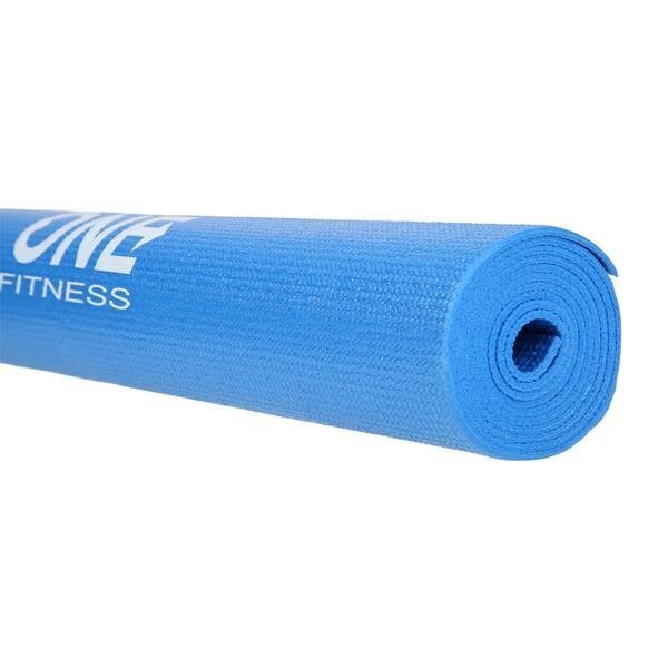 Joogamatt One Fitness YM01 173x61x0,3 cm, sinine hind ja info | Joogamatid | hansapost.ee