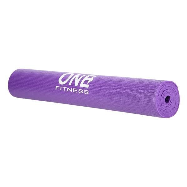 Joogamatt One Fitness YM01 173x61x0,3 cm, lilla hind ja info | Joogamatid | hansapost.ee