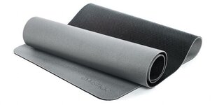 Коврик для йоги Gymstick Pro Yoga 180x61x0.6 см, серый/черный цена и информация | Коврики для йоги, фитнеса | hansapost.ee