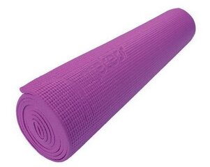 Гимнастический мат Meteor PVC 180x60x0.5см, фиолетовый цена и информация | Коврики для йоги, фитнеса | hansapost.ee