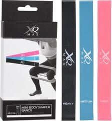 Набор резин сопротивления XQ Max Body Shaper, 3 шт. цена и информация | Фитнес-резинки, гимнастические кольца | hansapost.ee