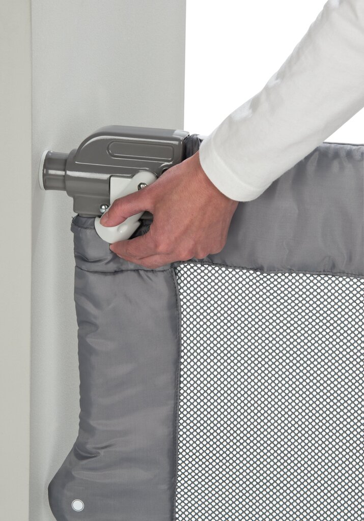 Turvaväravad Bebe Confort Travel Safety barrier, 71-93 cm, dark grey hind ja info | Ohutustarvikud lastele | hansapost.ee