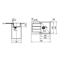 Раковина Franke S2D 611-78 143.0590.191 цена и информация | Раковины на кухню | hansapost.ee