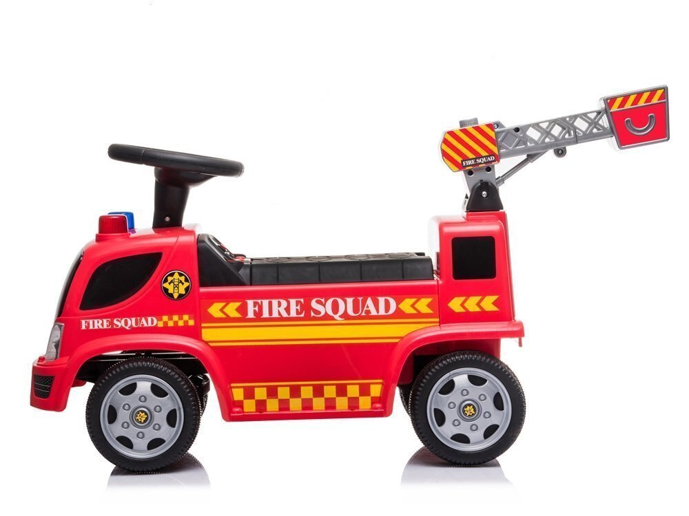 Lean Toys Kick tuletõrjeauto, punane цена и информация | Beebide mänguasjad | hansapost.ee