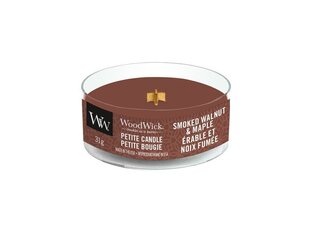 WoodWick lõhnaküünal Smoked Walnut & Maple, 31 g hind ja info | Küünlad, küünlajalad | hansapost.ee