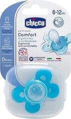 Chicco Physio Comfort Silikoonist lutt, 6-12m (Sinine) hind ja info | Chicco Beebikaubad | hansapost.ee