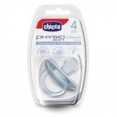 Cиликоновая соска Chicco Physio Soft, 6 мес.+, 1 шт. цена и информация | Пустышки | hansapost.ee