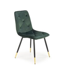 Комплект из 4- х стульев Halmar K438, зеленый цена и информация | Стулья для кухни и столовой | hansapost.ee