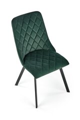 Набор из 4 стульев Halmar K450, зеленый цена и информация | Стулья для кухни и столовой | hansapost.ee