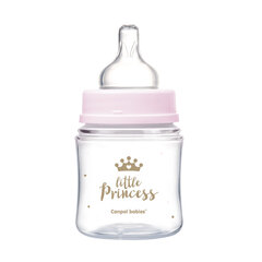 Бутылочка с широким горлышком Canpol babies, Anti-colic PP Easy Start Royal Baby, 120 мл, 35/233, pink цена и информация | Бутылочки и аксессуары | hansapost.ee