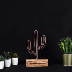Dekoratiivne kuju Cactus Mini Bronze hind ja info | Sisustuselemendid | hansapost.ee