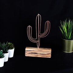 Dekoratiivne kuju Cactus Mini Bronze hind ja info | Sisustuselemendid | hansapost.ee