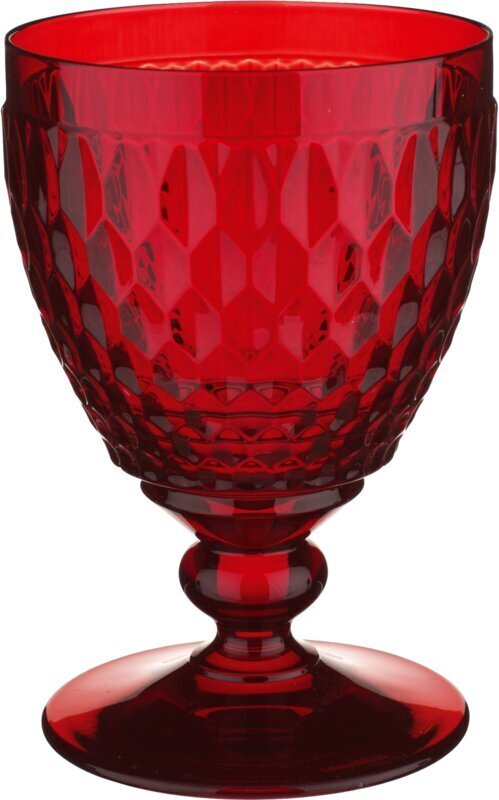 Villeroy & Boch klaas joogiklaas jalaga Boston coloured punane 0,4l, 1 tk hind ja info | Klaasid, kruusid ja kannud | hansapost.ee