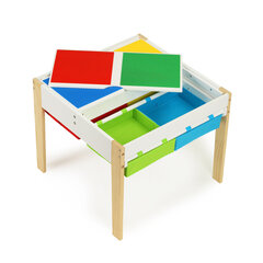 Детская деревянная мебель, стол + 2 стула цена и информация | Ecotoys Мебель и домашний интерьер | hansapost.ee