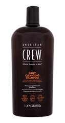 Шампунь для волос, для мужчин American Crew Daily Cleansing, 1000 мл цена и информация | Шампуни | hansapost.ee