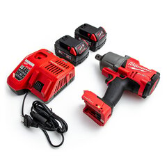 Аккумуляторный импульсный гайковерт Milwaukee M18 ONEFHIWF34-502X цена и информация | Дрели и шуруповёрты | hansapost.ee