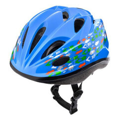 Детский велосипедный шлем Meteor KS07 Arrows, синий цена и информация | Шлемы | hansapost.ee