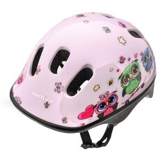 Детский шлем Meteor KS06 Little Owl, розовый цена и информация | Шлемы | hansapost.ee