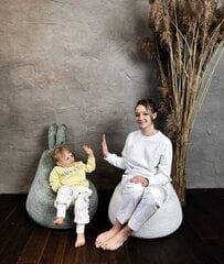 Kott-tool Qubo™ Baby Rabbit, gobelään, heleroosa hind ja info | Kott-toolid, tugitoolid ja tumbad lastele | hansapost.ee