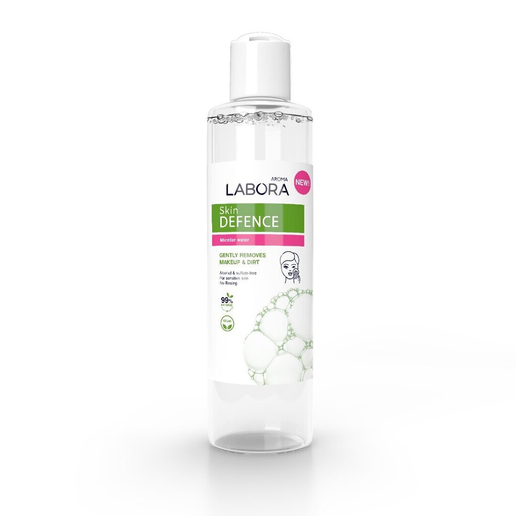 Aroma Labora Skin Defence Mitsellaarvesi 250ml цена и информация | Näopuhastusvahendid | hansapost.ee