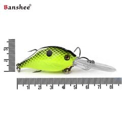 Воблер Banshee Crankbait 50мм 10г VC07, черный цена и информация | Воблеры, приманки, блесны | hansapost.ee