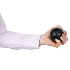 Массажный мяч Gymstick 6 см, черный цена и информация | Аксессуары для массажа | hansapost.ee