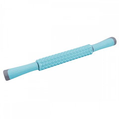 Валик с ручками - массажный ролик SportVida EVA (53 см длина / 4.5 см диаметр), бирюзовый цена и информация | Аксессуары для массажа | hansapost.ee
