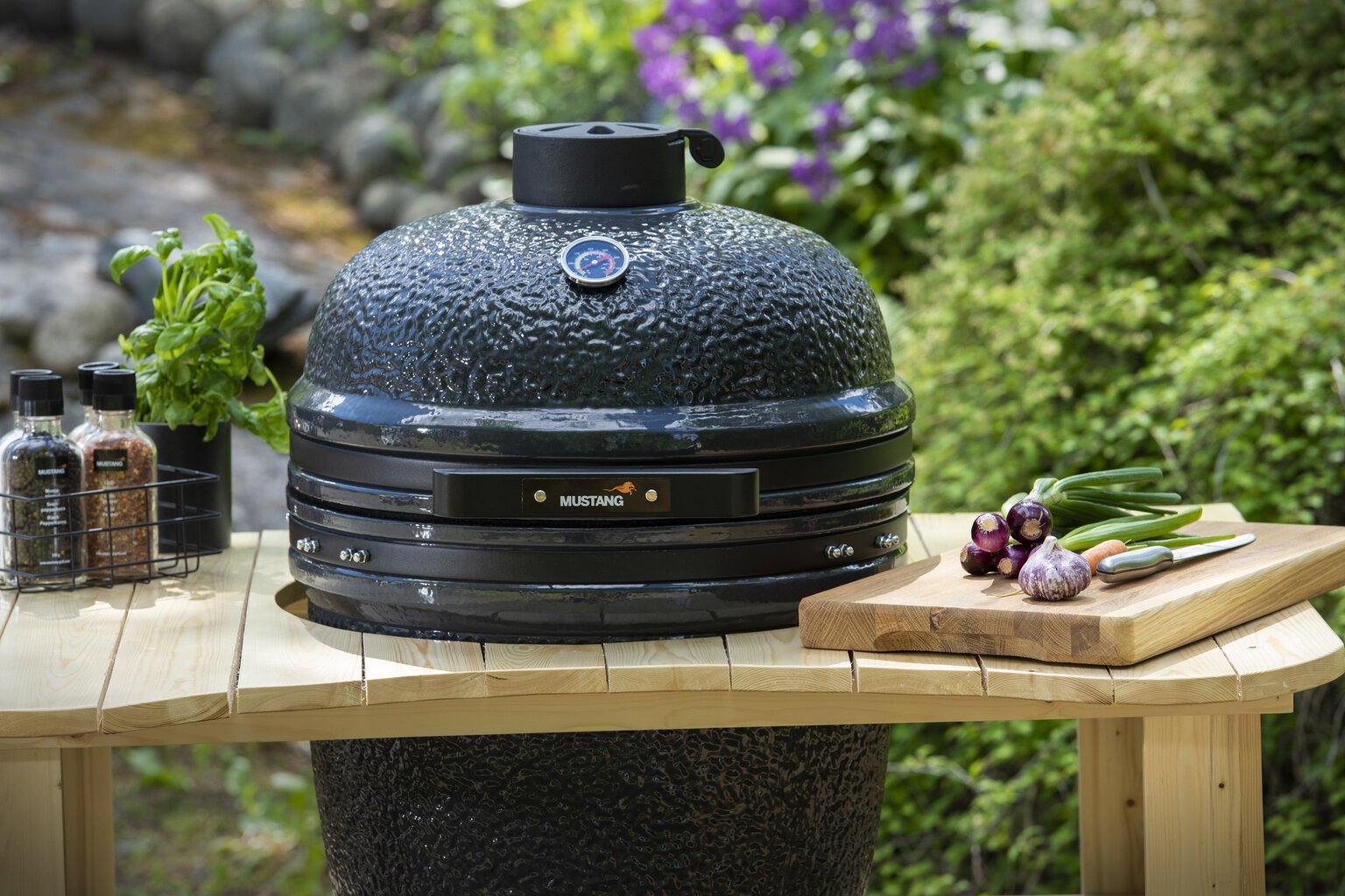 Grilllaud Mustang Kamado L, 120x90 cm цена и информация | Grillitarvikud ja grillnõud | hansapost.ee