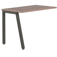 Приставной столик Aatrium Pronto 4, черный/коричневый цвет цена и информация | Компьютерные, письменные столы | hansapost.ee