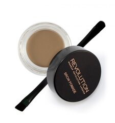 Makeup Revolution London Brow Pomade Краска для бровей 2,5 г, Soft Brown цена и информация | Карандаши, краска для бровей | hansapost.ee