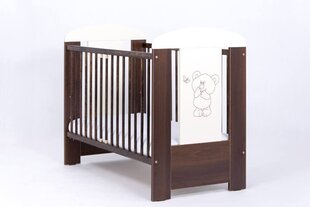 Drewex детская кровать Mõmmi Standard, цвет: темный орех цена и информация | Детские кроватки | hansapost.ee