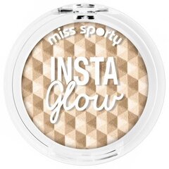 Miss Sporty Insta Glow Highlighter хайлайтер 5 g, 01 Golden Glow цена и информация | Бронзеры (бронзаторы), румяна | hansapost.ee