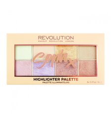 Põsepunapalett Makeup Revolution SophX 8x2.5 g цена и информация | Бронзеры (бронзаторы), румяна | hansapost.ee