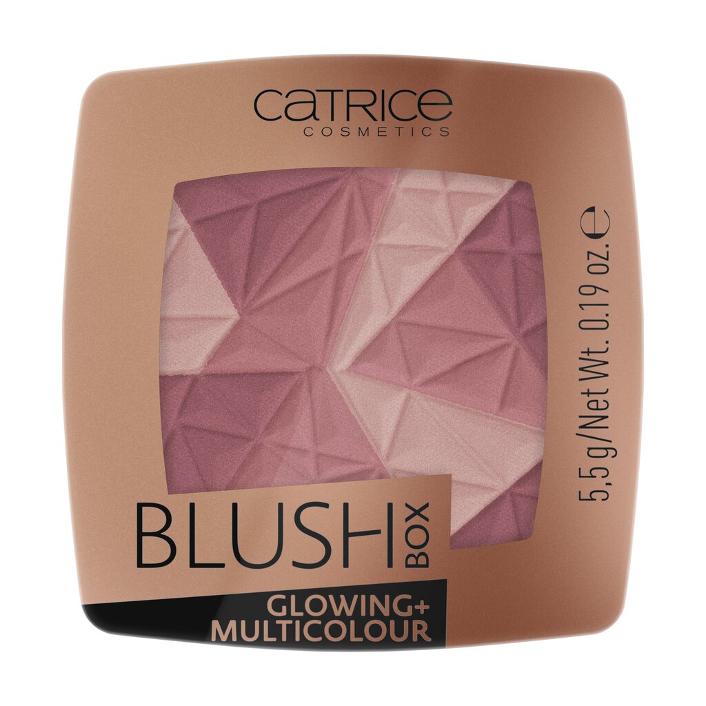 CATRICE Põsepuna Glowing + Multicolour 020 цена и информация | Päikesepuudrid ja põsepunad | hansapost.ee