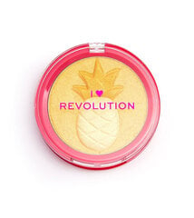 Sära andev toode Makeup Revolution London Fruity 9,15 g, Pineapple цена и информация | Бронзеры (бронзаторы), румяна | hansapost.ee