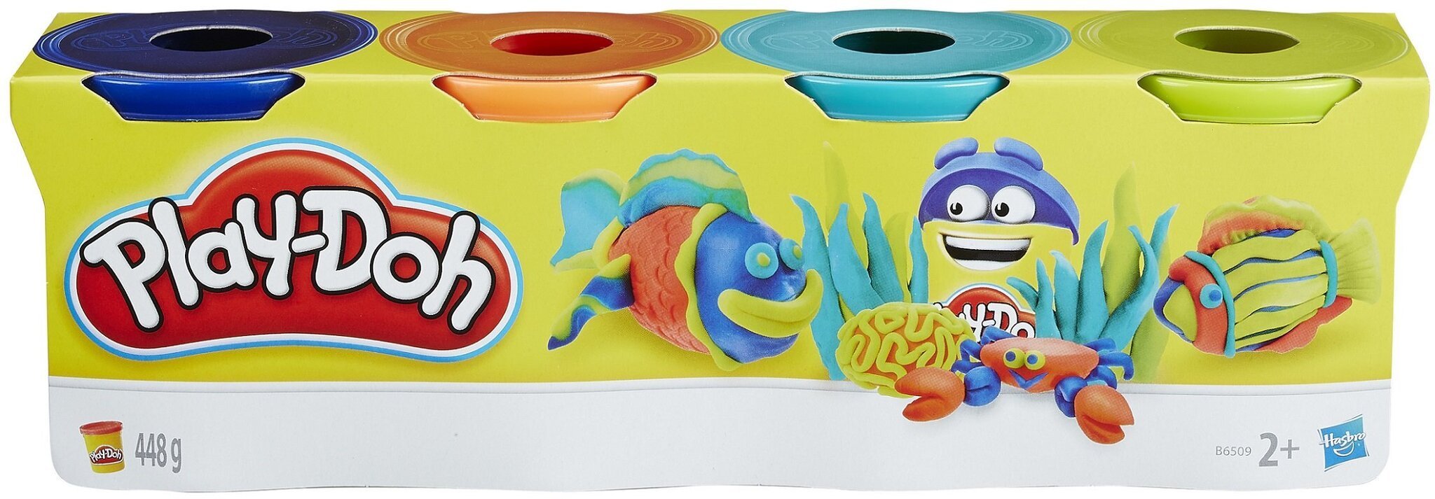 Plastiliini komplekt Play-Doh, 4 tk., 22037 hind ja info | Arendavad laste mänguasjad | hansapost.ee