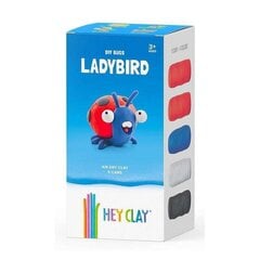 Plastiliinikomplekt Hey Clay Ladybird, 5 tk. hind ja info | Kunstitarbed, voolimise tarvikud | hansapost.ee