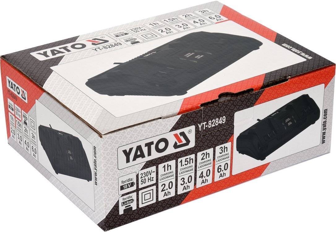 Akulaadija topelt 18V YATO (YT-82849) price and information | Aiatööriistade varuosad | hansapost.ee