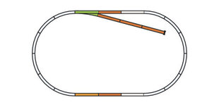 Набор рельсов Piko цена и информация | Игрушки для мальчиков | hansapost.ee