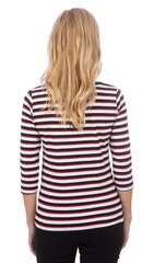 Женская блузка Luhta HANNILA, красная-темно-синяя  907169101 цена и информация | Женские блузки, рубашки | hansapost.ee