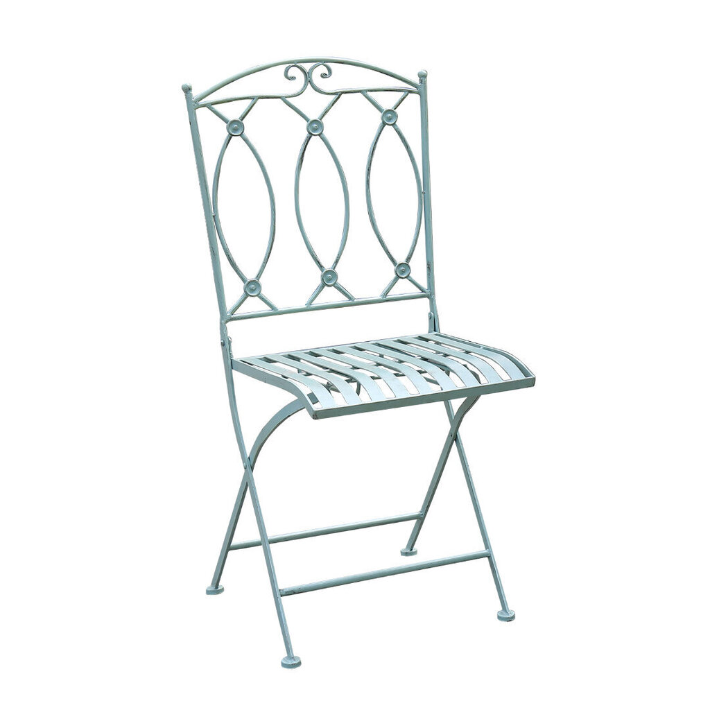 Rõdukomplekt Mint laud ja 2 tooli, antiikroheline цена и информация | Välimööbli komplektid | hansapost.ee
