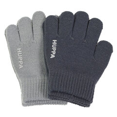 Huppa детские перчатки весна-осень  LEVI 2 шт., серый-темно-серый 907156013 цена и информация | Шапки, перчатки, шарфы для девочек | hansapost.ee