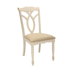 Кухонный комплект Lily, 6 стульев (999830311), 106,5х137+45хН76см, дуб / белый цена и информация | Комплекты мебели для столовой | hansapost.ee